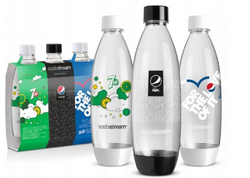 Kiegészítők - Palack sodastream biztosíték 7up pepsi 3 x 1l - korlátok