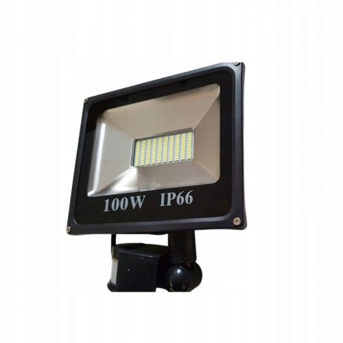 Halogén LED SMD 100W 6500K külső érzékelővel