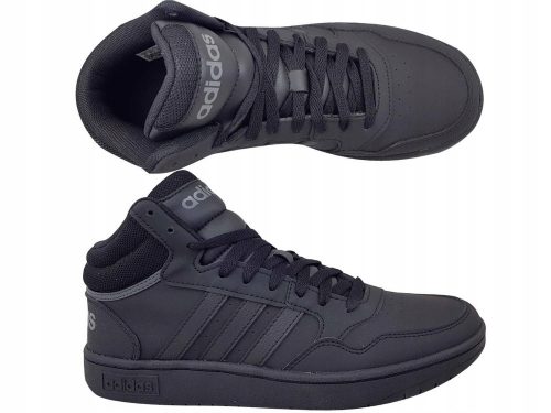 Gyermek sportcipők - Adidas Hoops 3,0 közepes gyermekek magas gray cipő