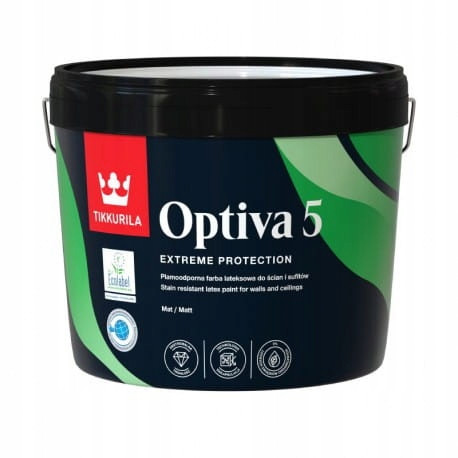 Tikkurila Optiva 5 latex falfesték 2,7 l fehér