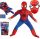 Fiú jelmez - SPIDERMAN MUSCLE SUIT Muscle Mask 116-122 M