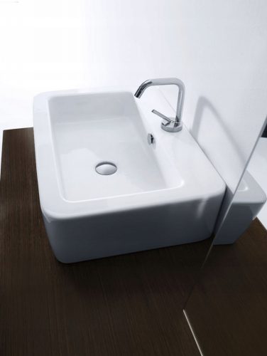 Fürdőszobai mosdók - Kerasan lógó washbasin 60x43 cm 324201