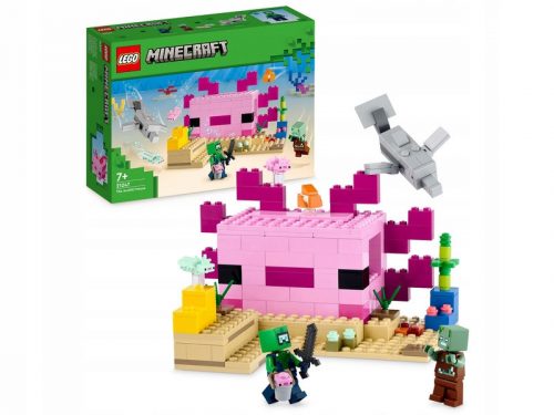 LEGO Minecraft - LEGO Minecraft – Axolotl-ház (21247)