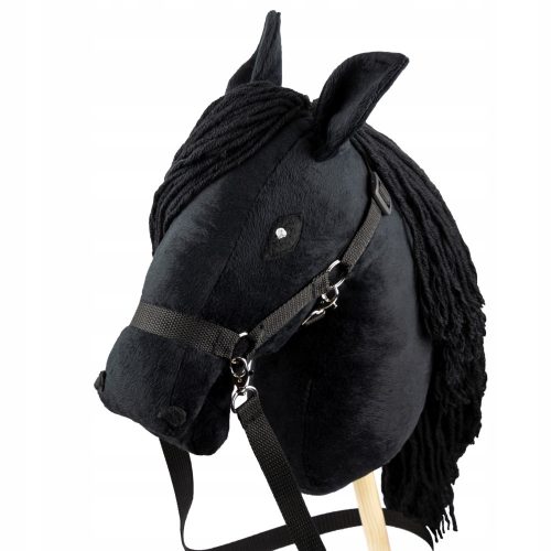  Skippi Hobby Horse fekete ló egy boton