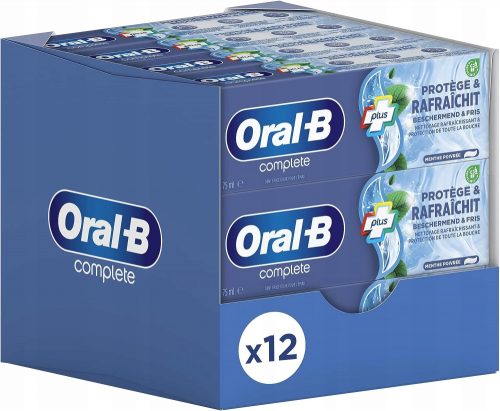 Fogkrém gyerekeknek - Orális-b fogkrém fehérítés 12 x 75 ml