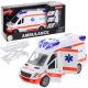 Mentős játék - Ambulance Ambulance Van Auto Sounds Hordágy