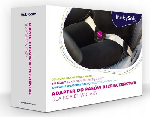  Babysafe öv adapter terhes nők számára, retesz