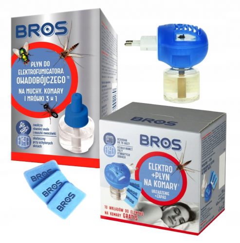  Bros 023 szúnyog elleni folyadék 40 ml + Bros elektroszúnyog folyadék 40 ml