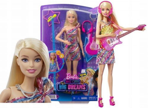  Barbie Big City Malibu Musical baba Szőke haj