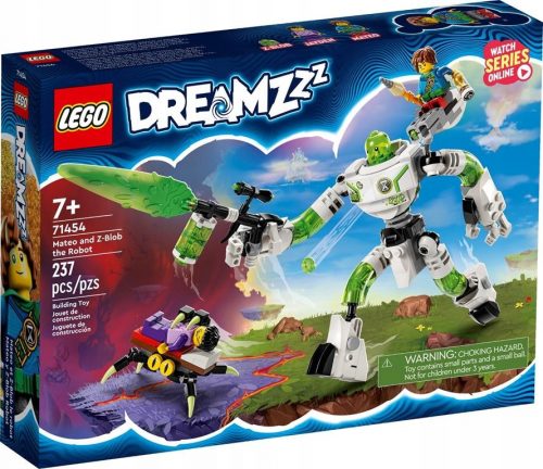  LEGO DREAMZzz 71454 Mateo és a Z-Blob robot