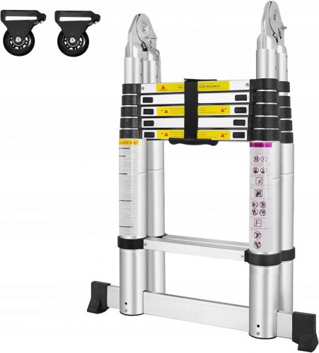 Létra 3,8 m alumínium 12-150 kg