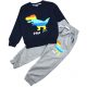 Gyermek tréningruha szett - Sweatshirt pulóver nadrág dinoszaurusz fiúk 80/86