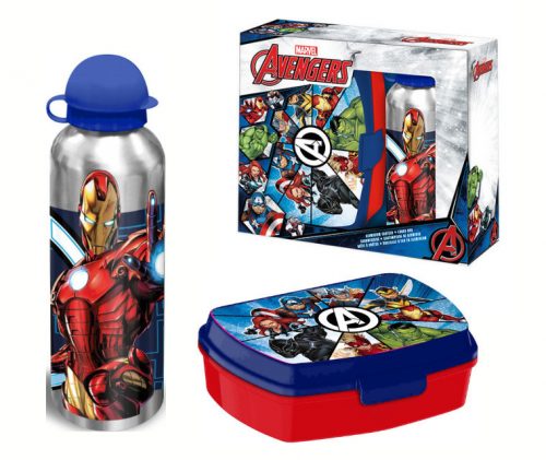  Textiel Trade Avengers kulacs és ebédlőkészlet 500 ml