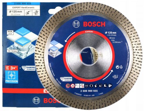 Bosch Diamond Shield 125 mm -es kerámia márvány