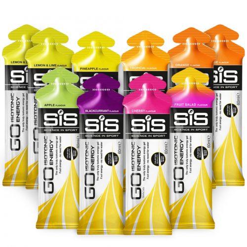  SIS ENERGY GEL ÍZEK KEVERÉKE 10 X 60ML VÁLTOZATOS CSOMAG SZÉNHIDRÁT ENERGIA