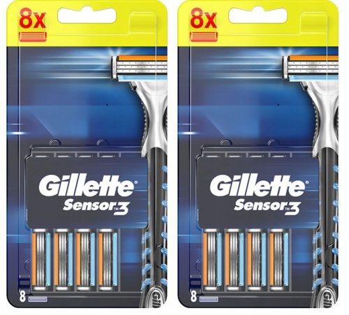  Gillette Sensor3 Csere pengék borotvákhoz, 16 db