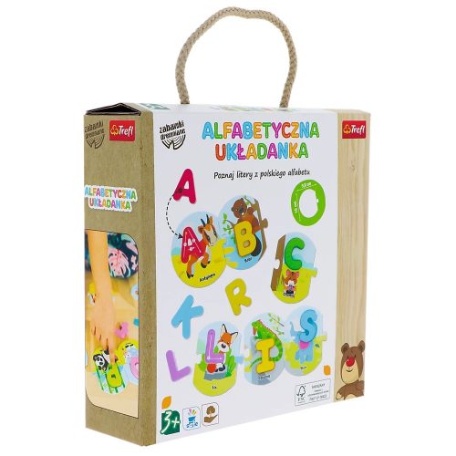 Fa készlet - Geoplan Montessori Woopie manipulációs puzzle