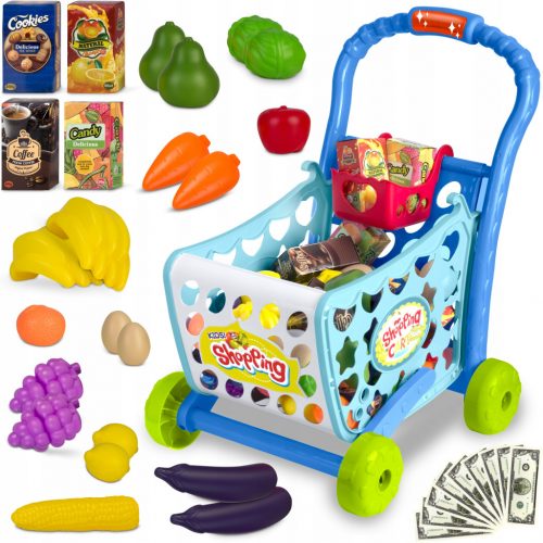  Ricokids 773401 rózsaszín bevásárlókosár