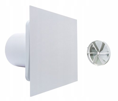 Ventika KLIQ100BASEH + KLIQFP180PLAIN fürdőszoba ventilátor 100 mm