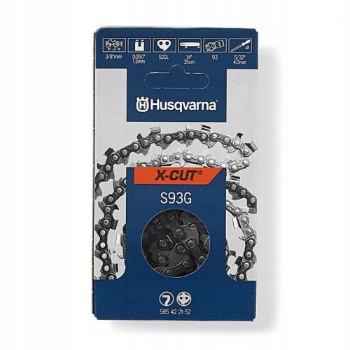 Fűrészlánc - X-Cut Husqvarna S93G 3/8 "lánc 1,3 mm 52 st.