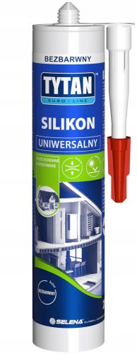 Tytan Professional univerzális szilikon, színtelen, 280 ml