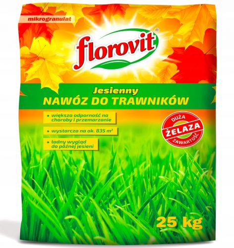  Őszi műtrágya pázsitokhoz Florovit granulátum 25 kg