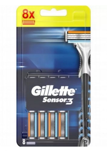  Gillette Sensor3 borotvapatron 8 db