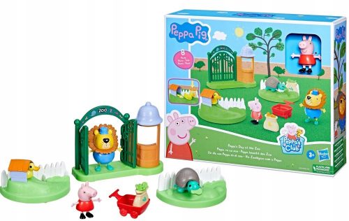  PEPPA PIG Kirándulás az állatkertbe + 2 figura F6431