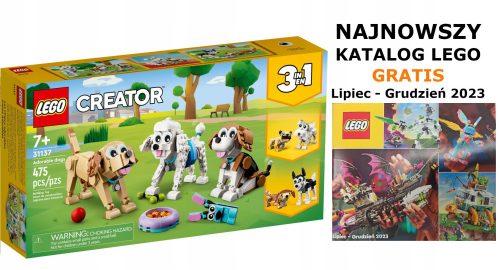 LEGO Creator 3 w 1 - LEGO Creator 31137 imádnivaló kutyák 3 az 1-ben