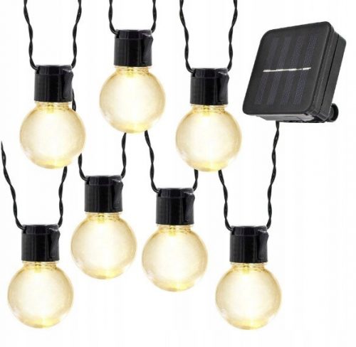 LED Solar Garland 5M erkély kerti lámpák