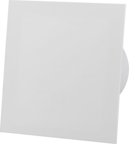 Fürdőszoba ventilátor - airRoxy ventilátor 100 mm + Plexi panel Fehér Matt