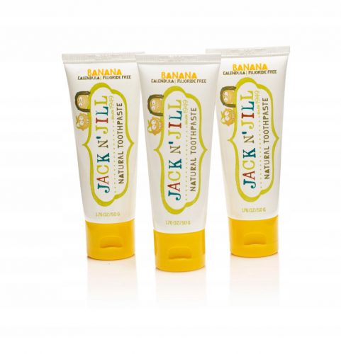  Jack N'Jill Natural Toothpaste bio banán és xilit 50 ml