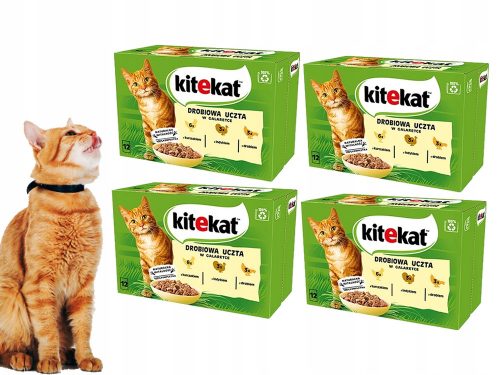  KITEAT Baromfi lakoma tasak 12x85g