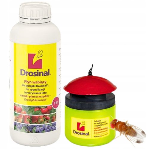  Drosophila suzukii csapda legyek megfigyelésére + Icb Pharma légygátló folyadék 1 ml