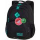 Hátizsák az iskolába - Coolpack Dart 27L A396 fekete menta iskola hátizsákja