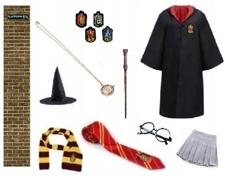 Lány jelmez - Harry Potter Hermione ruhadarab 9-10L