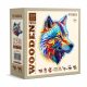  WoodenCity Fa Puzzle 2023 250 db Elegant Wilk HE 0170-L