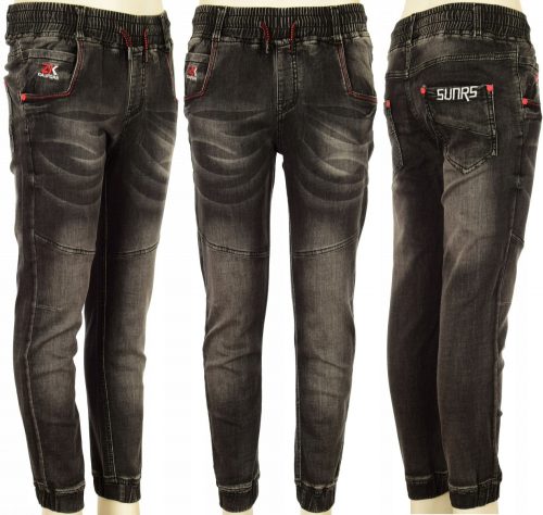 Gyermek farmer - Fiúk Jeans Pants HB-8640C10 Jogger 134/140