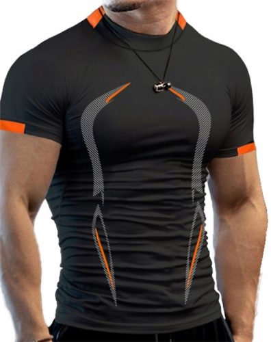 Fitness póló - Lycra XL kompressziós edző póló