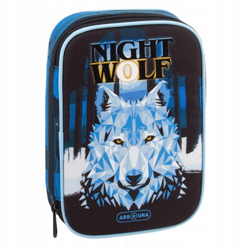 Tolltartó az iskolába - Nightwolf Night Wolf Facatious ceruza tok 4 falak