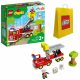  LEGO Duplo 10969 tűzoltóautó + LEGO 6315792 VP PAPÍRZSÁK KÖZEPES M 34X41X10 TE