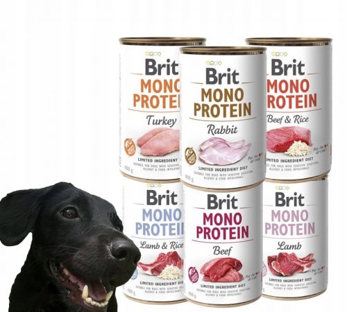  Brit Mono Protein Marha nedves kutyaeledel 400 g