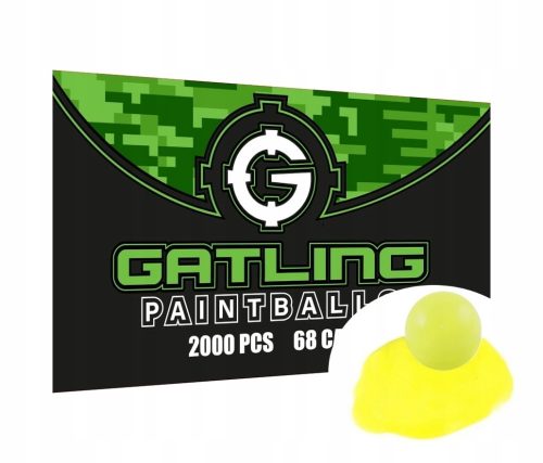 Paintball labdák - Gatling paintball labdák 2000db* EU MINŐSÉG!