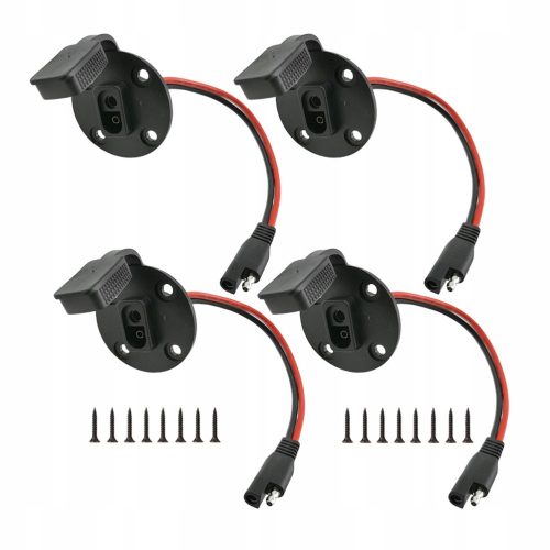 SAE 4 Sets Power Cable Plugins