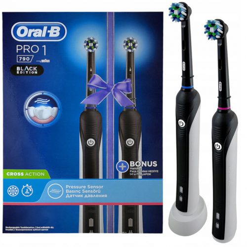  Oral-B DuoPack Pro 790 Black Edition elektromos fogkefék