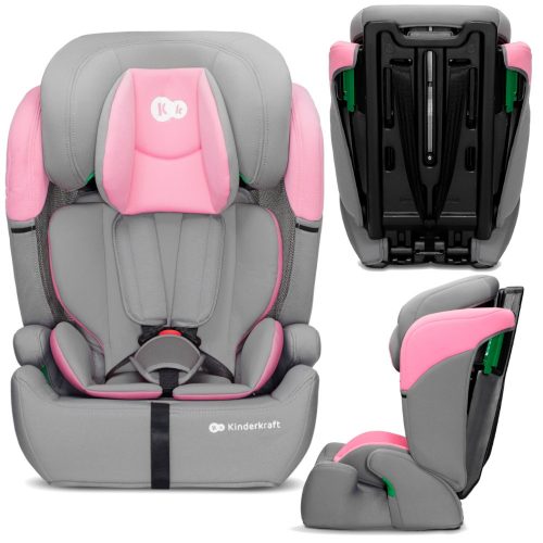 Autósülés gyerekeknek - Kinderkraft COMFORT UP i-Size ülés 9-36 Pink