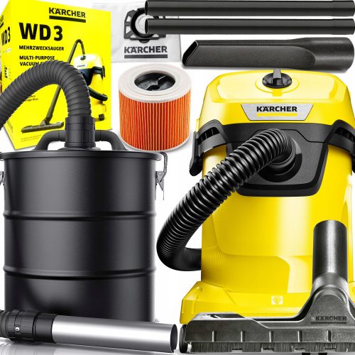 Porszívó, tartozékok - Kandalló porszívó Karcher wd 3 hamu szett