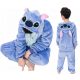 Gyermek pizsama, fürdőköpeny - Stitch Sticch Kigurumi pizsamas gyermek Stich 152-158