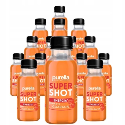 PURELLA SUPER SHOT Energy shot cukor nélkül 100ml x 16