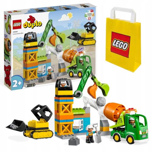  LEGO Duplo 10990 építkezés + LEGO papírzacskó